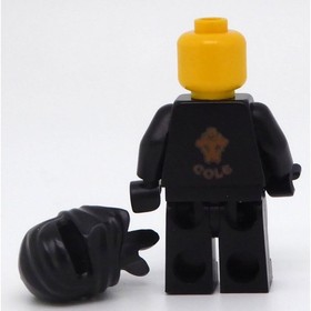 LEGO NINJAGO Cole DX Minifigure with gold sword 2509, 2520, 2170 New