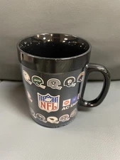 1975 VINTAGE NFL PLASTIC THERMO SERV MUG - W/4” HELMETS (ALL NFL TEAMS)