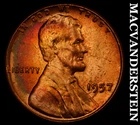 1957 Lincoln Wheat Cent- Choice Gem Brilliant Uncirculated Luster #i5333