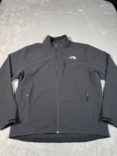 North Face Apex Barrier Soft Shell Jacket Mens Size L Black Full Zip Outdoors