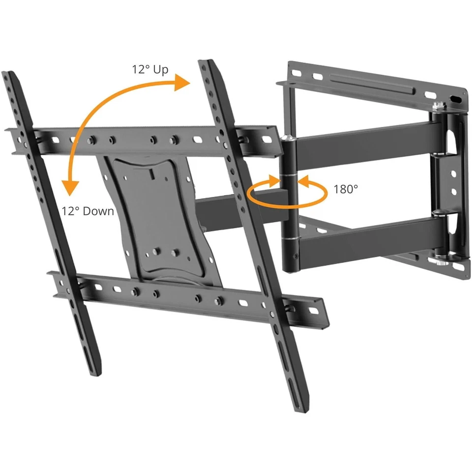 Full Motion Articulating Wall Mount Tilt/Swivel Universal Wall Standing 19"-84" - Image 4 of 4