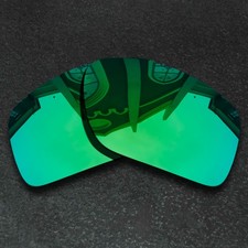 Green Mirrored Polarized Replacement Lenses For-Spy Optic Helm