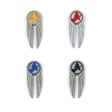 For Starfleet Academy Command Magnet Badges ‌Engineering‌ Sciences Brooches Pins