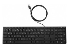 HP USB Wired Slim Black Desktop Keyboard "LOT OF 2" L96909-001 320K