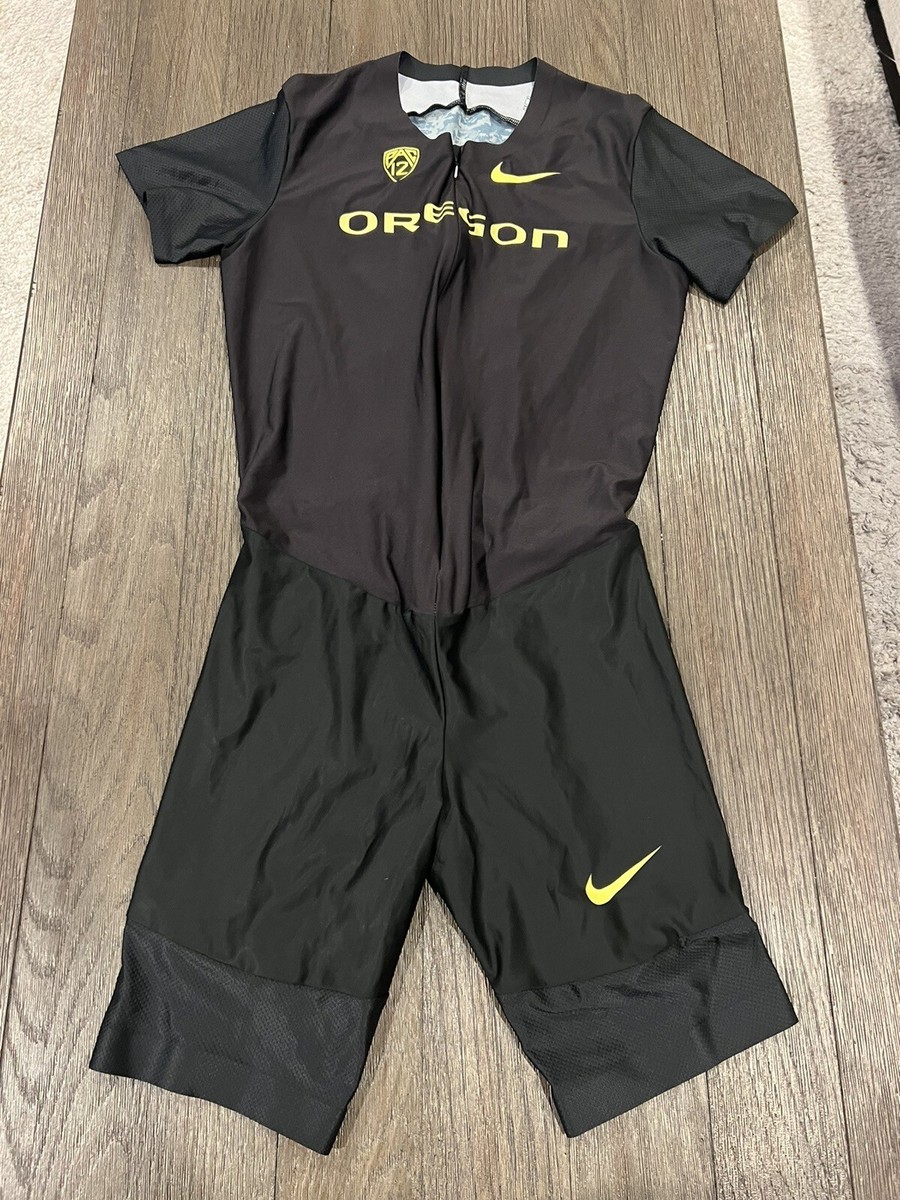 Men's Nike Pro Elite Oregon Ducks Track Unitard Speedsuit