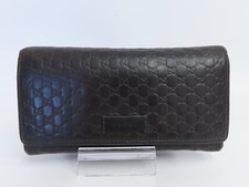 Authentic GUCCI GG Micro GG Bifold Long Wallet 37532