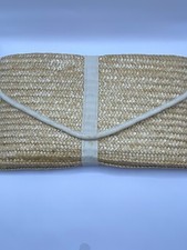 Woven Straw Vintage Clutch