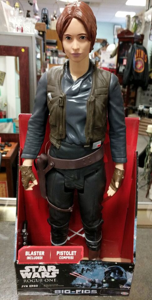 Star Wars Big Figs Rogue One 18" Jyn Erso Action Figure Collectible Brand New