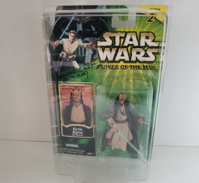 Star Wars Power Of The Jedi Eeth Koth signiert von Hassani Shapi