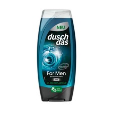 Duschdas pour Hommes 3 IN 1 Duschgel Et Shampooing Rafraîchissant Herbe 225 ML