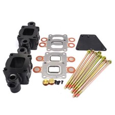 Mercruiser V6 V8 Dry Joint Exhaust Riser Spac...