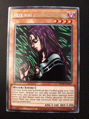 Yu-Gi-Oh! Witch of the Black Forest, TOCH-EN027, Rare, 2nd Edition, German, NM