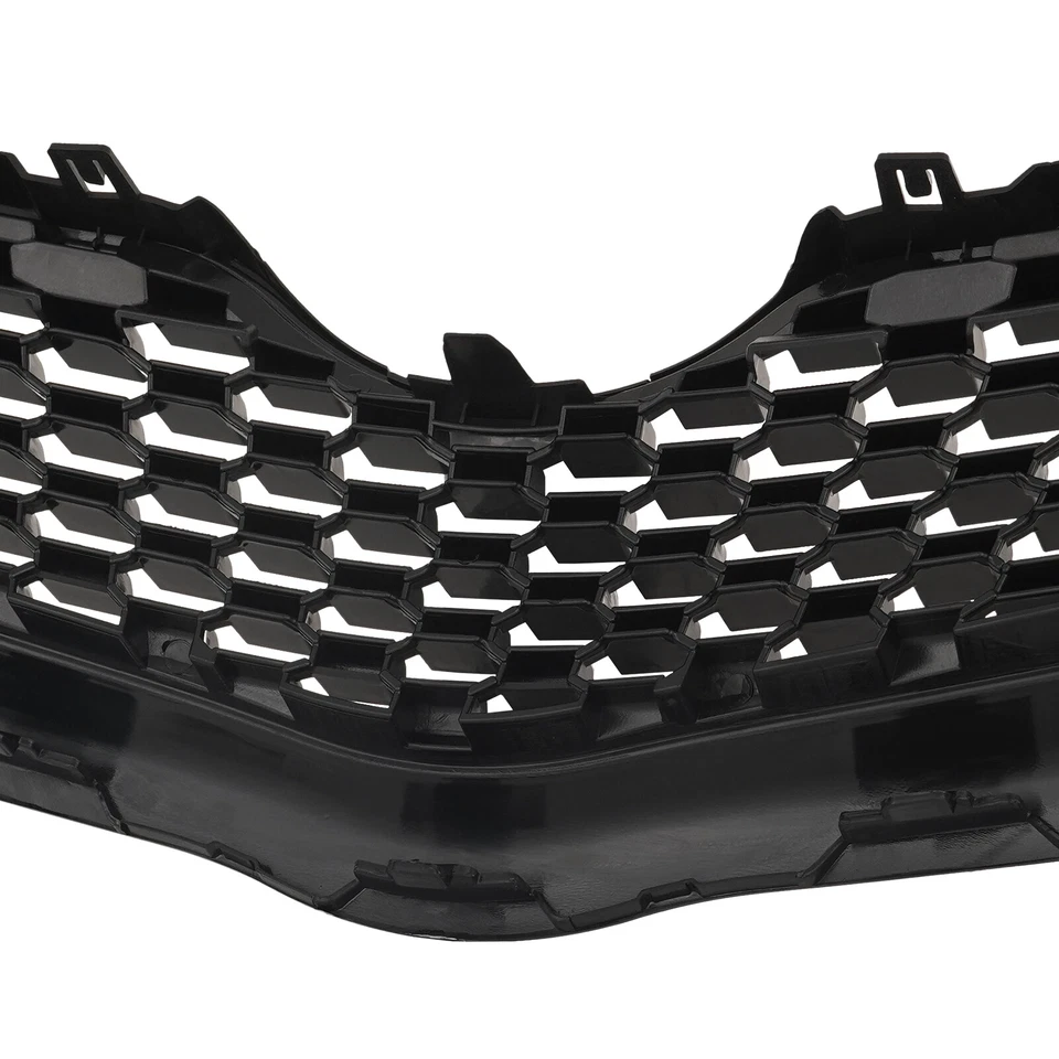 Front Upper Black Plastic Grille Fit 2009 2010 2021 2012 Toyota Yaris Sedan Foto 4 de 4