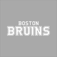 Boston Bruins 3 NHL Team Logo 1 Color Vinyl Decal Sticker Car Window Wall