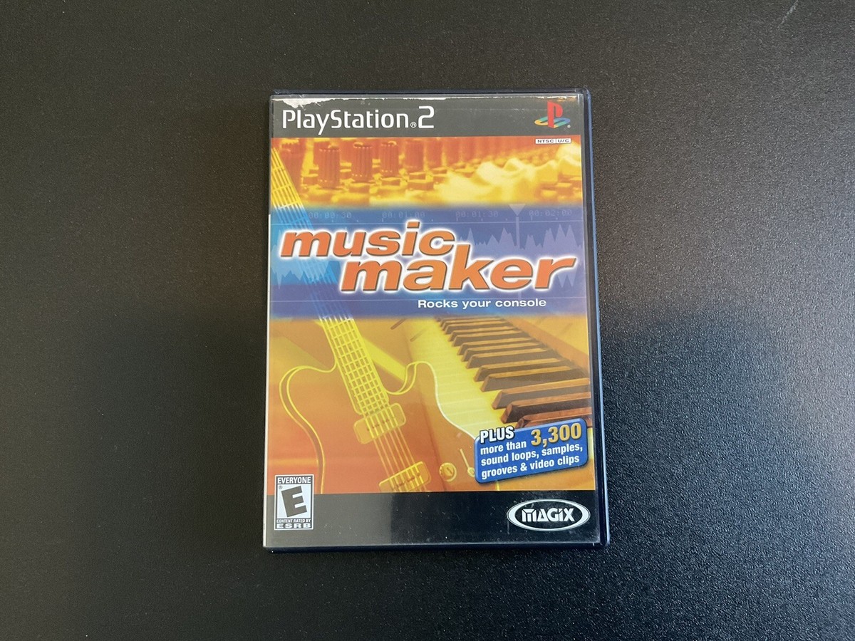 MAGIX music maker (Sony PlayStation 2, 2003) CIB TESTED MAGIX music maker (Sony PlayStation 2, 2003) CIB TESTED