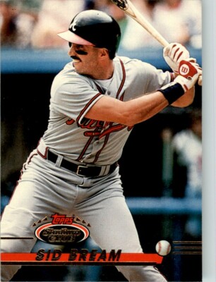 1993 Stadium Club MLB Sid Bream #151