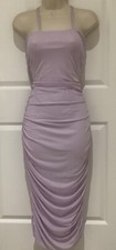 PRETTY LITTLE THING: Mesh midi dress, size UK  10 NWT any occasion
