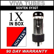 Brand New Tested Sovtek 5Y3GT Vacuum Tube