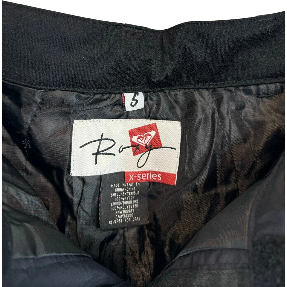 Calça Roxy Snow Feminina Azul Série X Snowboard Poliéster Tamanho 5 - Imagem 4 de 4