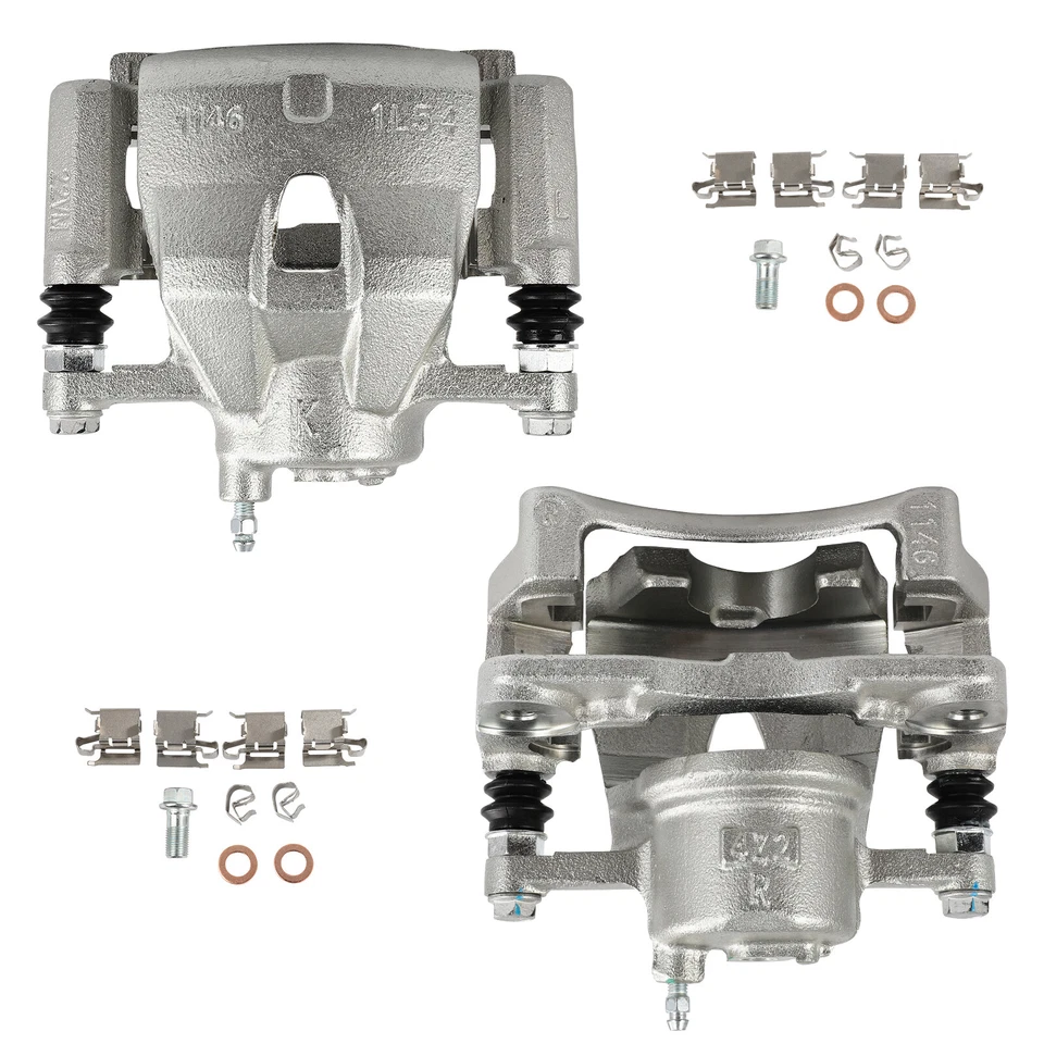 Pinzas de freno delanteras para Toyota Yaris 2006-2016 2017 2018 2 piezas 19B3198 19B3199 Foto 3 de 4