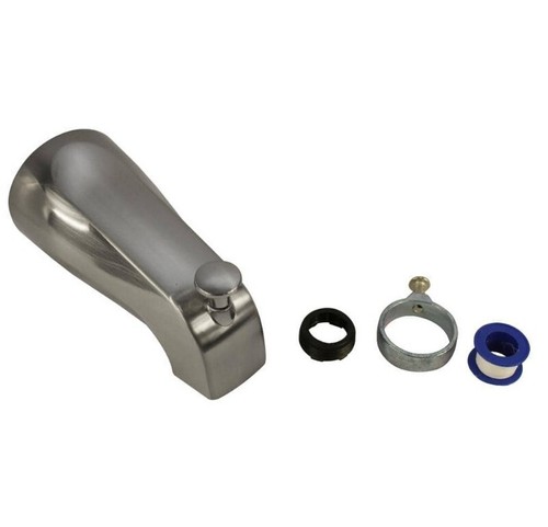 Bath Tub Spout with Diverter Brushed Nickel Danco 89249 Diverter Tub Spout