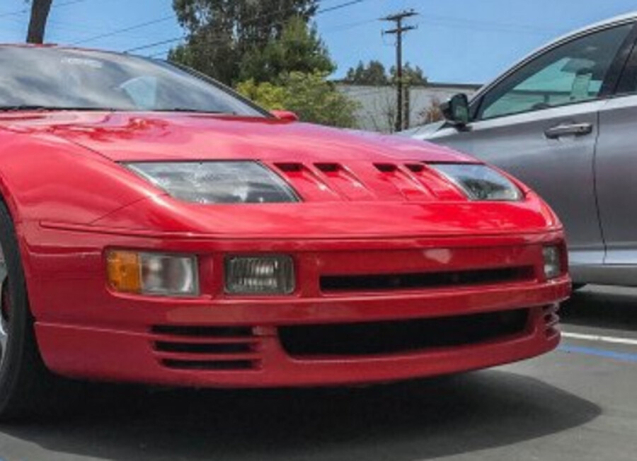 Fits 90-96 Nissan 300ZX Z32 Stillen Urethane Ducted Hood