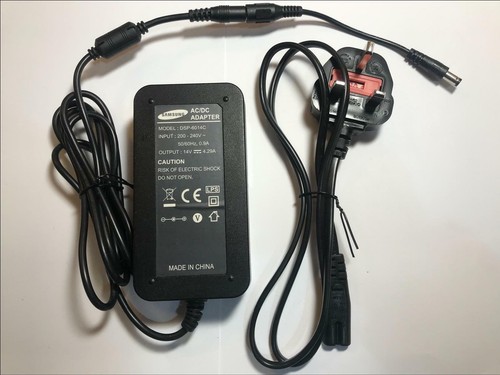 14.0V 4.29A 14V AC-DC Switching Adaptor Power Supply 5.5mm x 2.1mm - 第 1/4 張圖片
