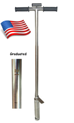 Brand New 40 inch 304 Grade Steel Soil Sampler Probe USA Stock