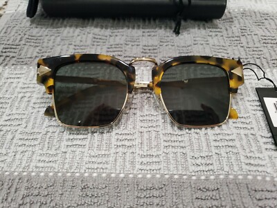 Karen Walker Monumental Sunglasses Connan Crazy Tortoise 49  display picture 1