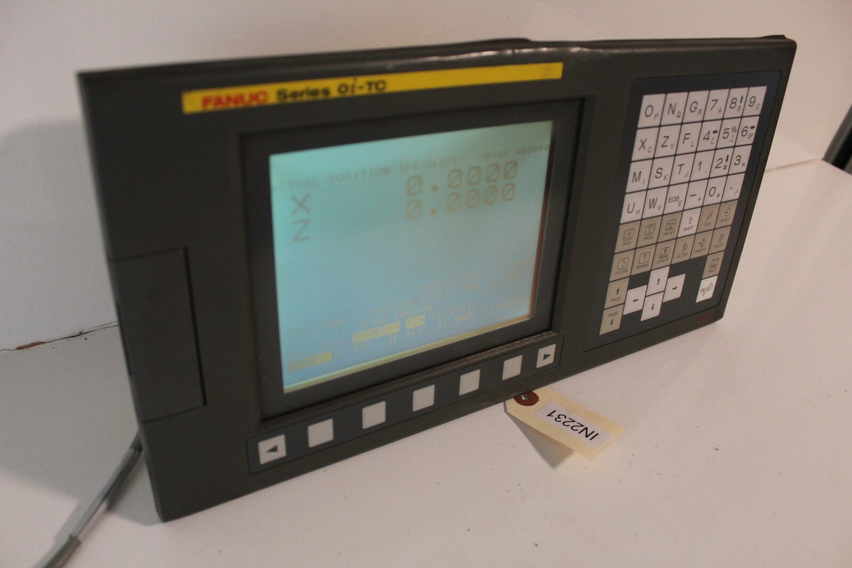Fanuc Control Series 0i-TC A02B-0309-B520 IN2231 H1A | eBay Fanuc Control Series 0i-TC A02B-0309-B520 IN2231 H1A | eBay