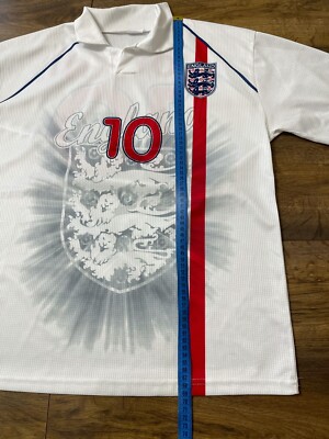 Vintage Fan shirt England Michael Owen 10 Football Kit Soccer
