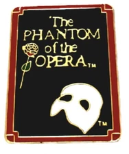 Phantom of the Opera Pin RARE Broadway Pin Classical VTG Collector Musical Pin