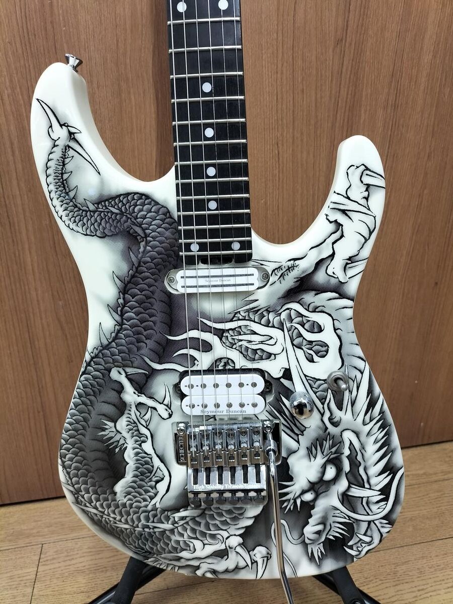Schecter PA-ZK-T6 Dragon Shinichi Kobayashi Model 2013 Used Schecter PA-ZK-T6 Dragon Shinichi Kobayashi Model 2013 Used