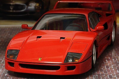 ★フジミ★1/16★ フェラーリF40 ☆フジミ☆1/16☆ フェラーリF40 1/16 Fujimi Ferrari F40 Black