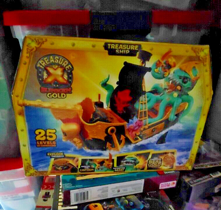 Treasure X Sunken Gold Treasure Ship Playset Indonesia