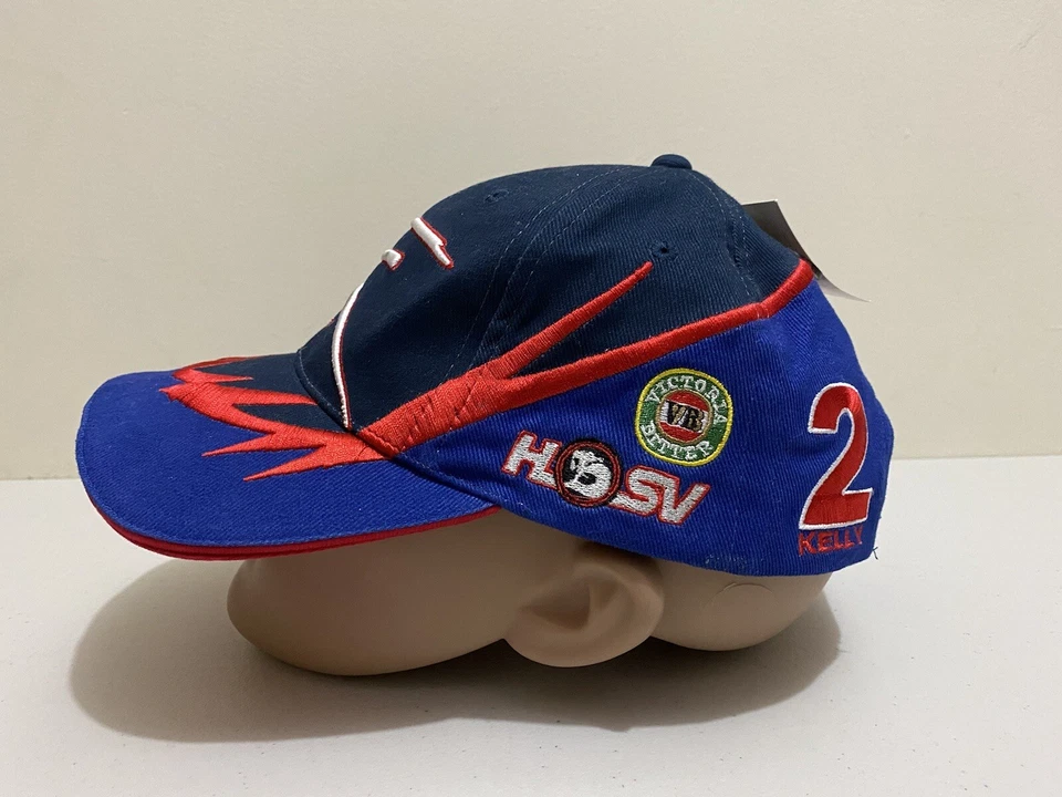 Gorra Holden Racing Team Todd Kelly para Hombres Talla Única Nueva con Etiquetas #2 HSV HRT Azul Foto 4 de 4