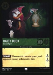 Daisy Duck - Secret Agent 76/204 Rise of the Floodborn