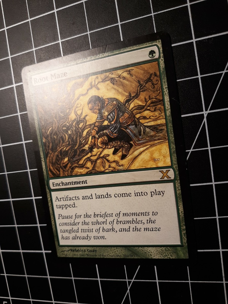 Root Maze - 10th Tenth Edition - RARE Magic MtG English