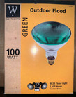 Westpointe 100W Green Outdoor Accent Flood Light - Standard Base Br38 70893