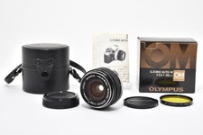  Near MINT  Olympus OM System G.Zuiko Auto-w 28mm f/3.5 with Case From JAPAN