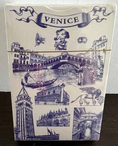 NEW SEALED Venice Italy Europe Playing Cards Tourist Souvenir 