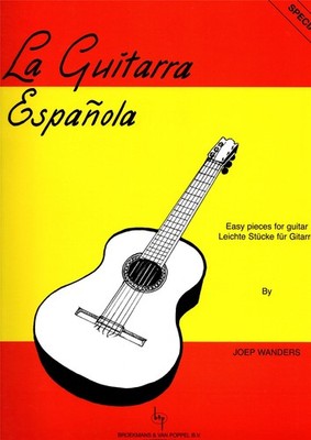 LA GUITARRA ESPANOLA Partitur (auch Partitur spielen) Gitarre Wanders einfache Stücke für