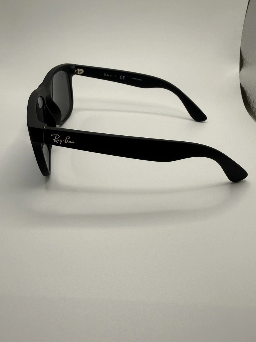 Ray-Ban Sonnenbrille Jungen schwarz eckig getönt UV400 RJ 9069S 7028/55 Etui