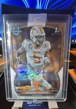 2022 Bowman University Chrome - Chrome Prospect Autographs Hendon Hooker #21 