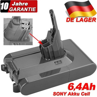 21,6V 6,4Ah Original Akku Für Dyson V8 SV10 Absolute Pro Animal Fluffy Sony Cell