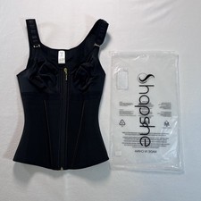 Shapshe Waist Trainer Corset For Women Tummy Control Size M Black