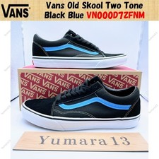 Vans Old Skool Two Tone Black Blue VN000D7ZFNM Men's Size