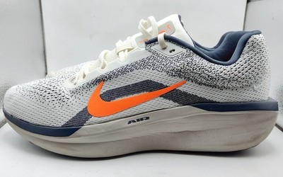 Nike Air Winflo 11 Sail Mens 12 White Total Orange Athletic Shoes FJ9509-103