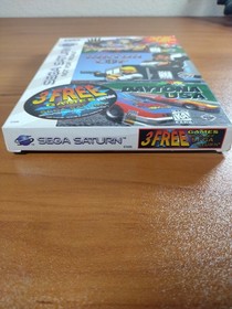 Sega Saturn 3 Pack: Virtua Fighter 2 Virtua Cop Daytona USA - Near CiB -See Pics