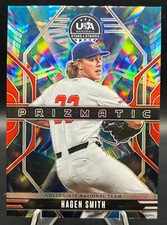 2026 Panini USA Baseball Stars & Stripes Prizmatic Silver Hagen Smith 119/199